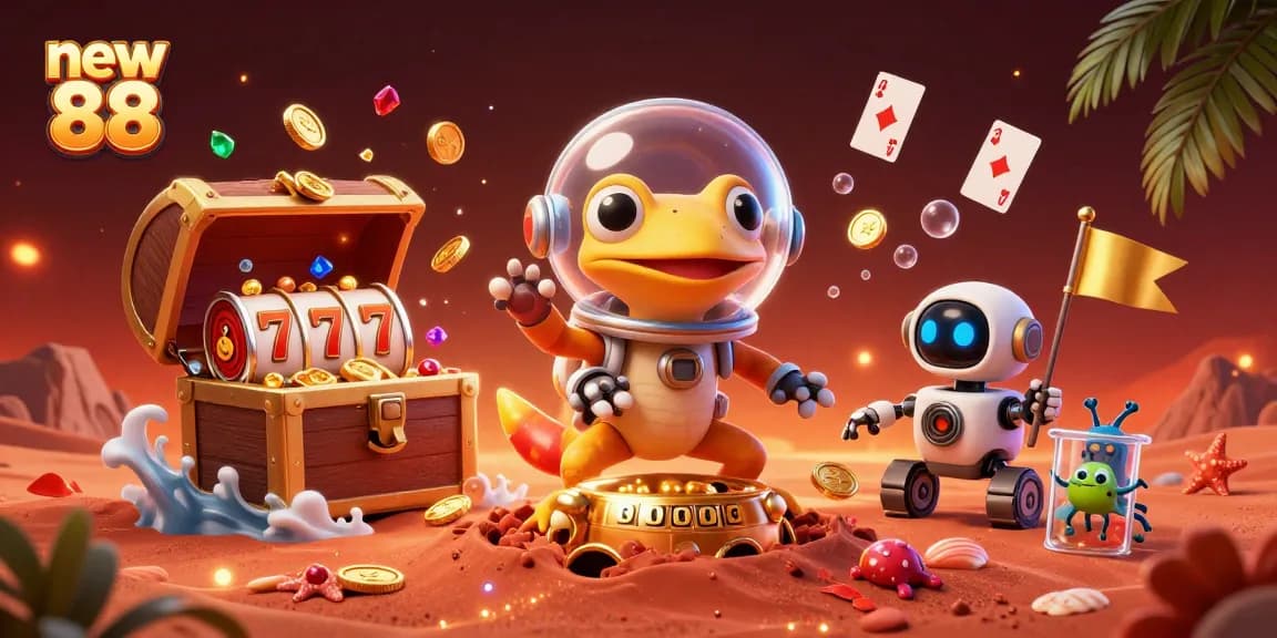 Engage with new 88's thrilling casino experience, featuring a dynamic Martian adventure!