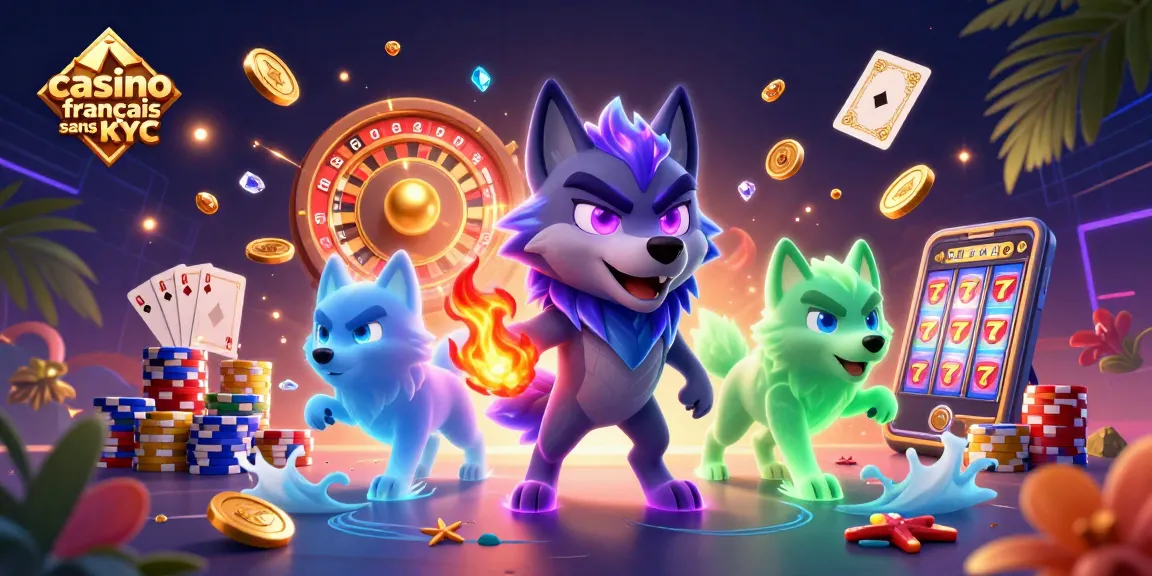 Jouez au casino français sans KYC avec ce leader des loups spectrals entouré de richesses