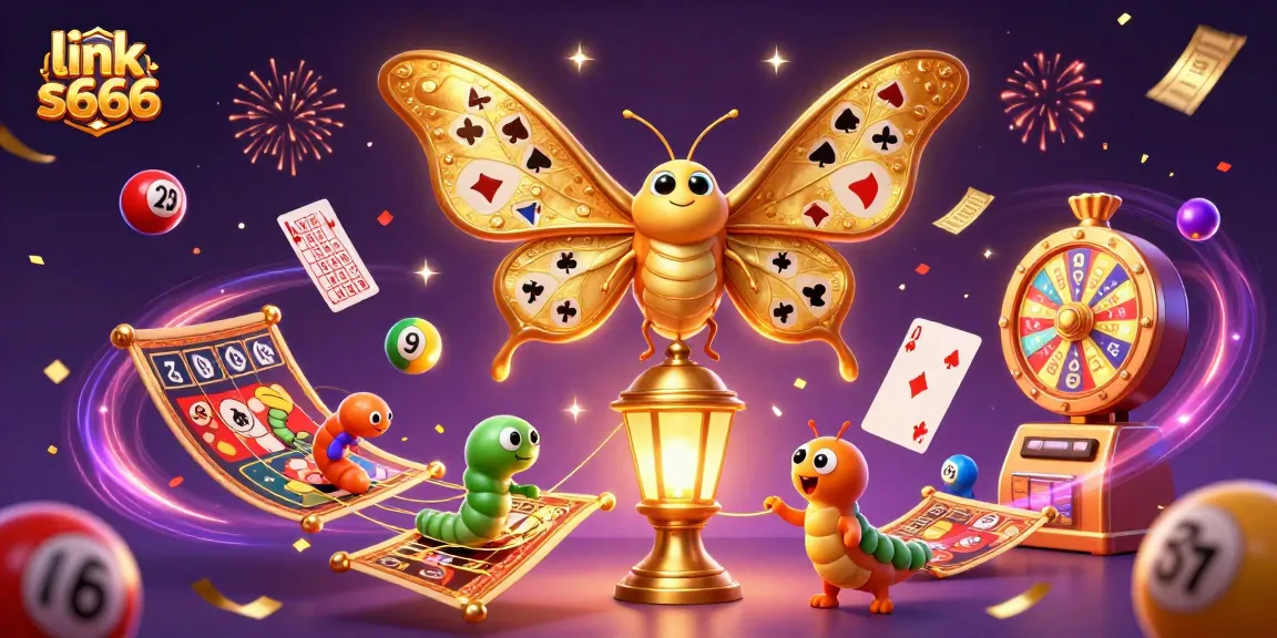 Experience winning moments with link s666 showcasing vibrant lottery elements and golden prizes.