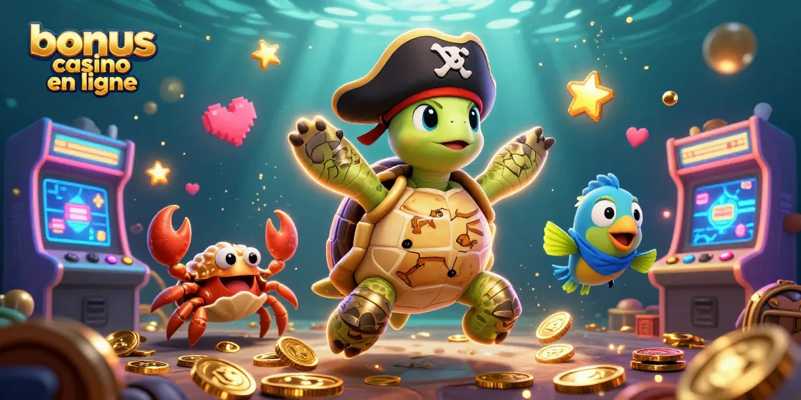 Bonus casino en ligne : Découvrez des pièces d'or et des jeux interactifs sous la mer