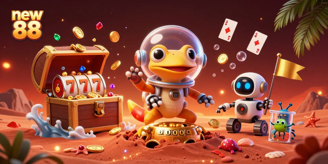 Engage with new 88's thrilling casino experience, featuring a dynamic Martian adventure!