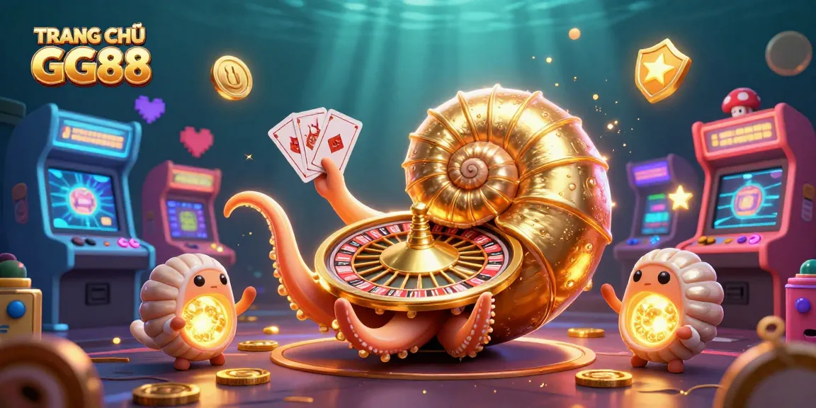 Capture exciting moments at TRANG CHỦ GG88 with the vibrant casino-themed 3D scene.