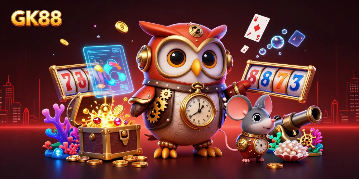 Experience thrilling gameplay with GK88's dynamic casino elements in a fantasy setting.