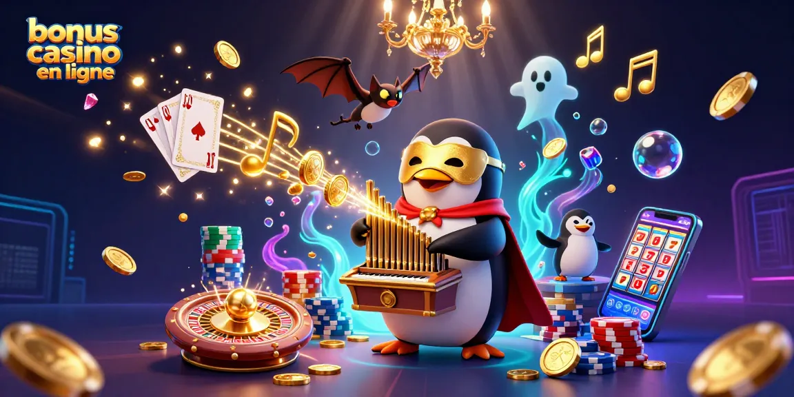 Profitez des bonus casino en ligne avec des pièces d'or et des jeux dynamiques, immaculément animés.