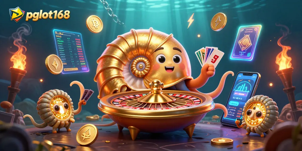 Experience the thrill of pgslot168 with 3D cartoon characters and vibrant gambling elements.